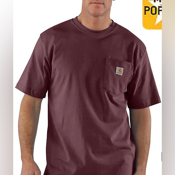 Carhartt | Shirts | Carhartt Loose Fit Heavyweight Shortsleeve Pocket ...